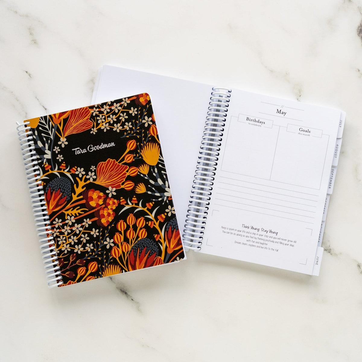 2025 Personalised Monthly Planners | Customised Australian Made Diaries ...