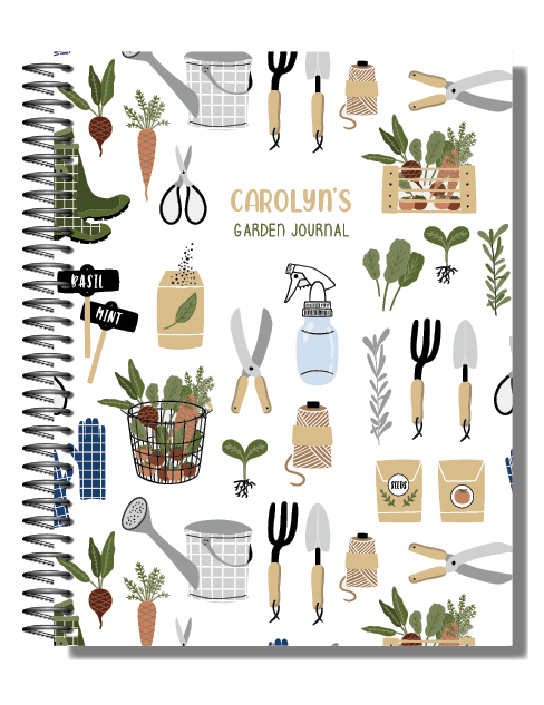 Personalised Gardening Journal 'My Garden' - Bullet Planner