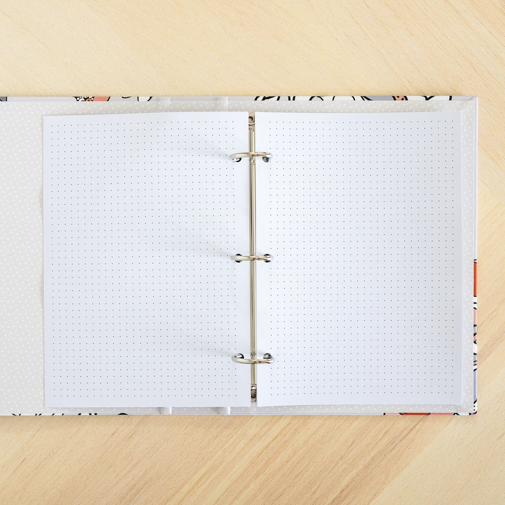 Dotted Pages | Binder Planner Inserts - Bullet Planner