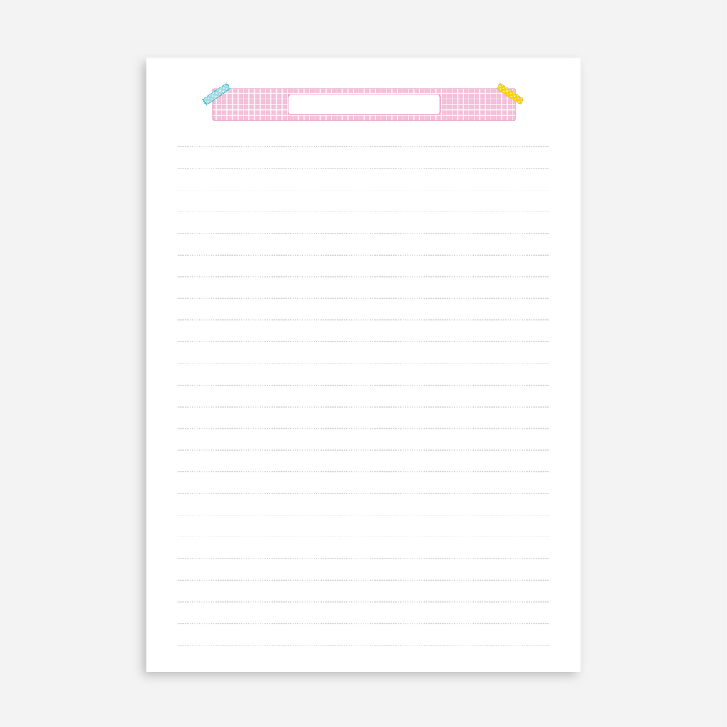 To Do List A5 Notepads - Bullet Planner